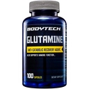 BODYTECH Glutamin Antikatabolisk Recovery Agent & immunstøtte (100 kapsler)