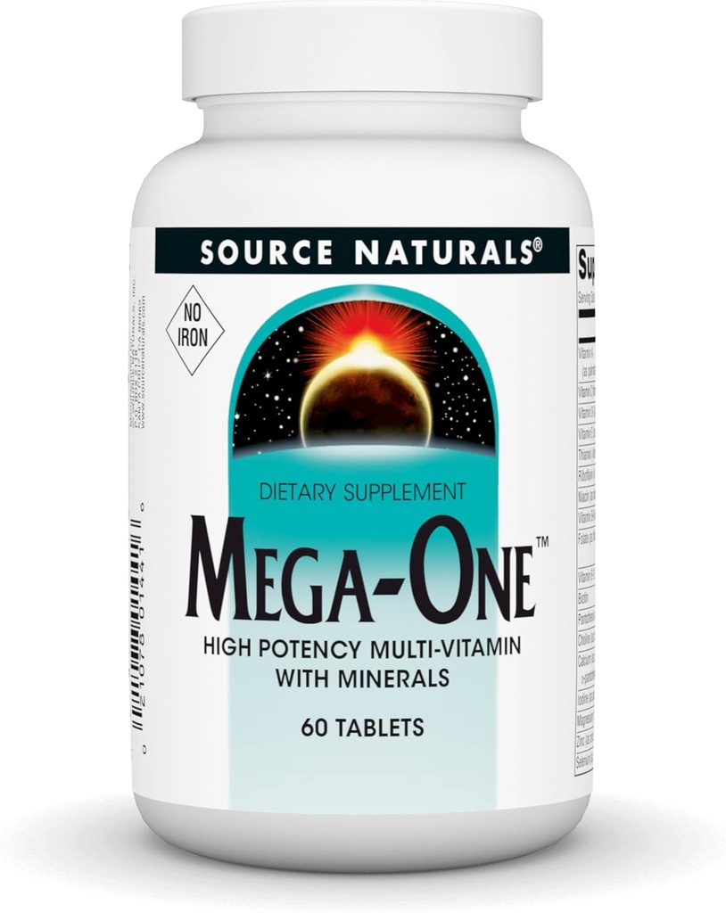 Kilde Naturals Mega- One Multiple No Iron Tablet, 60 Greve