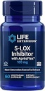 Life Extension 5- LOX Inhibitor med AprèsFlex ®, 100 mg, standardiseret Boswellia serrata Extract, Promoces Joint, Cell & arterial Health, Gluten- Free, Non- GMO, Vegetar, 60 Kapsler