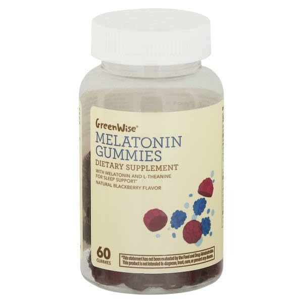 Green-Wise Melatonin Gummies - 60 Gummies