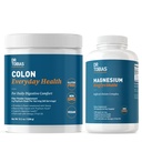 Dr. Tobias Colon Everyday Health & Magnesium Bisglycinate - fordøjelseskomfort og støtte til muskel & ben sundhed, Vegan, non-GMO