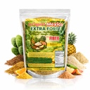 HERBALISTA La Original de Mexico Extra Forte Daily Fiber 16oz (454g), Moringa, Psyllium Husk, Nopal, Flaxseed (Linaza) & Agave Blend, Plant-Based Fiber Powder, Easy to Mix