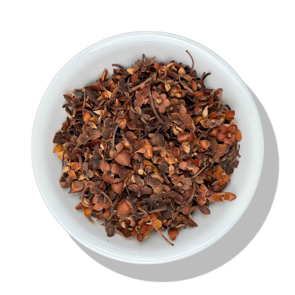 Evergreen Herbs Flor De Tia (Chiranthodendron Pentadactylon) - Resealable Stand Up Pouch at sikre friskhed (Tila, 8 oz)