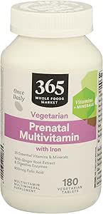 365 af Whole Foods Market, Prenatal Multi Once Daily, 180 Greve