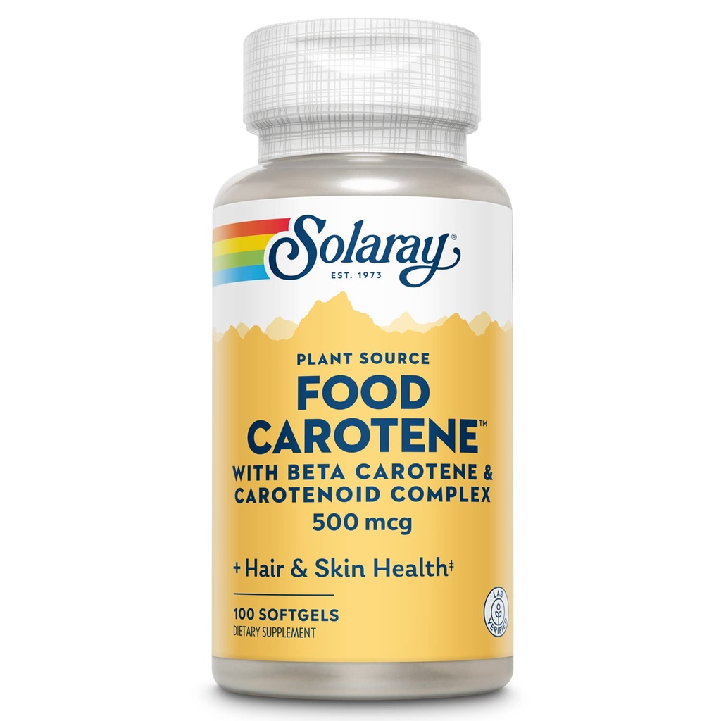 SOLARAY Food Caroten, vitamin A 10000 IE