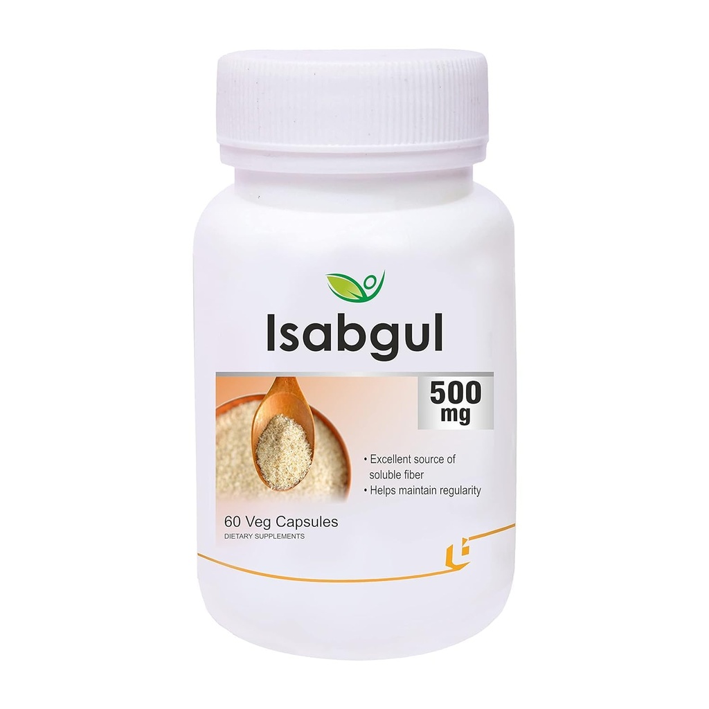 Generic Pub Isabgol 500mg - 60 Veg Capsules