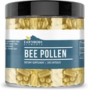 Earthborn Elements Bee Pollen 200 Kapsler, Pure & Ufortyndet, Ingen tilsætningsstoffer