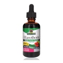Naturens svar Organic Hawthorn Extract 2 Oz - Lav Alkohol, Gluten Free & Kosher - Heart Support - Ideel til Hawthorn Berry Tea