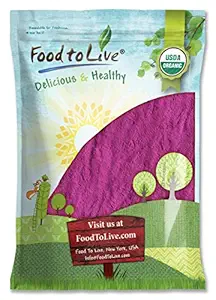 Fødevarer til levende økologisk sort Currant Juice Powder, 8 Pounds - Non-GMO, Rå, Kosher, Vegansk Superfood, Bulk, Rig i antioxidanter, Great for Juices, Drinks, og Smoothies, Indeholder Maltodextrin