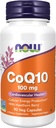 Now Foods Supplements, CoQ10 100 mg med Hawthorn Berry, Pharmaceutical Grade, All- Trans Form produceret af Fermentation, 90 Veg Kapsler