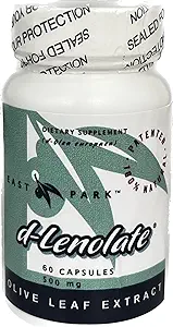 East Park Olive Leaf Extract (OLE) Super Strength d- Lenolate 500mg