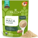 Navitas Organics Maca Powder - 100% Gelatinized Peruvian Maca for Adaptogen Smoothies, Lattes, Bagning & Mere - Energize & Balance - USDA Organic, Ikke GMO, Vegan, Gluten Free (4oz. Bag, 23 Servere)