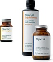ALGAECAL Bundle - D3 (1000 IE) + K2, E-vitamin, A-vitamin (1000 IE) & Plant- baseret Calcium til knoglerum & Omega 3 med 1200mg EPA DHA