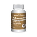 Herbsforever Ashwagandha Extra Strength 8:1 Extract, Equivalent to 5000 mg Root Powder, Supports Stress, Sleep, Energy & Cortisol Balance |2%-5% Withanoloids,1%-1.5% Alkaloids 60 vege Capsules 800mg