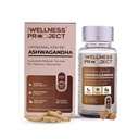 The Wellness Project (TWP Liposomal KSM-66® Ashwagandha 600mg (Root-only Extract) – 2-Month Supply | Supports Calm, Energy & Relaxation | Comes with Certificate of Analysis | Pack of 60 Tablets