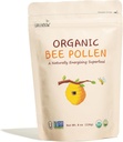 Greenbow Organic Bee Pollen - 100% USDA Certified Organic, Non- GMO, Pure, & Natural Bee Pollen - Superfood Packed w / Proteins, Vitamin & Minerals (8oz)