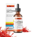 Organic Saffron Tincture - Pure Saffron Extract Drops - Premium Saffron Crocus Liquid Supplement - Natural, Vegan, Non- GMO - Pure Saffron Liquid Extract 2oz