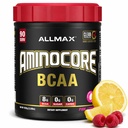 ALLMAX Nutrition AMINOCORE BCAA, Pink Lemonade - 945 g Pulver - 8.18 Gramer af forgrenet kæde Aminsyre Per servering - med B Vitaminer - Ingen Fillers eller Non- BCAA Aminos - Sukker Free - 90 Servering