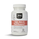 365 af Whole Foods Market, Hår Hud & Nails 2000 Biotin, 90 Greve