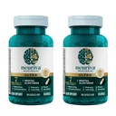 NEURIVA Ultra Brain Supplement for Mental Alerness, Hukommelse, Focus & Koncentration med klinisk testet Cognivive, Neurofaktor, Phosphatidylserin, Vitamin B6 & B12, 60 Count Capsules (2 Pack)