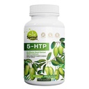 5- HTP supplement 200mg, understøtter sund søvn & mad med calcium - ikke-GMO, Gluten- fri - 90 kapsler