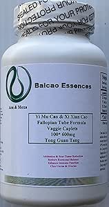 Generisk moderurt Herb & St. Paul 's Wort, Xi Xian Cao & Yi Mu Cao Fallopian Tube Formel 100 Caplets