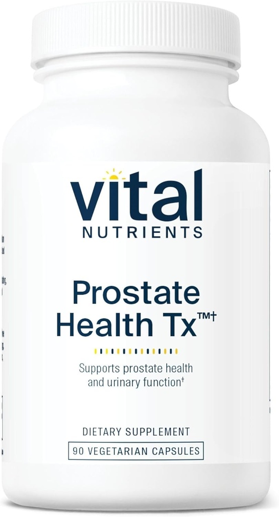 Vital Nutrients - Prostata sundhed Tx - åbenbart-baseret prostatastøtte - 90 Vegetariske kapsler per flaske