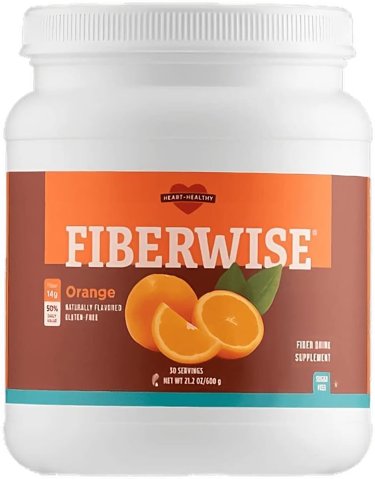 Melaleuca FiberWise Healthy- Fiber Supplement- 30 Server- Net WT 28.6 OZ. (810g) - Orange