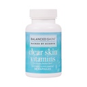Klar hud vitaminer til kvinder & mænd - supplement til sund glødende hud og acne kontrol * - Patenteret og dermatolog udviklet Hormonal & Cystic Acne piller