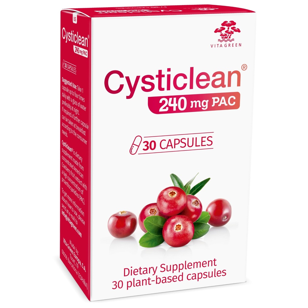 Cranberry PAC supplement - 240 mg PAC, sukkerfri - Urinvejsinfektion Support - mest effektive Cranberry piller til Cystitis & Interstitial Cystitis Relief