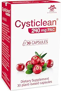 Cranberry PAC supplement - 240 mg PAC, sukkerfri - Urinvejsinfektion Support - mest effektive Cranberry piller til Cystitis & Interstitial Cystitis Relief
