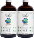 LIQUIDHEALTH Complete Multiple Adult Liquid Multivitamin - Essential Vitamins, Minerals & Nutrients, Immune Support, Gut Health, Energy, Detox - Made in USA, Vegan, Non-GMO, Sugar-Free (2 Pack)