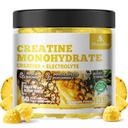 Creatine Monohydrate Gummies (5g) – Pre-Workout Energy & Muscle Growth Support for Men & Women | Pineapple Electrolyte Gummies (135 Count)
