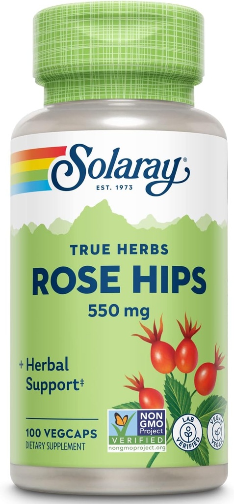 SOLARAY Rose HIPS Fruit 550mg