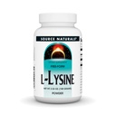 Kilde Naturals L- Lysin Free Form Powder -Aminosyre supplement understøtter energidannelse & Collagen * - 100 Bedste
