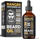 Leven Rose Beard Oil til mænd og skæg blødgøringsmiddel 100% Ren Natural for Bearded Mænd, Mustaches, og fugtgivende hud 1 oz af Ranger Grooming Co