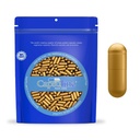 Capsulin størrelse 0 - Farvede guld tomme Gelatine kapsler - 1000 Greve - Tomme Gel Pille kapsler - Du Pure Bovine Pille Kapsler Fyldning - Tomme Caps - Kosher og Halal Certificeret