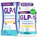GLP-1 Supplements Women & Men, 14-in-1 GLP1 for Daily GLPl Level*,Metabolism*, Digestion & Energy, 5X Advance Formulate GLP 1 with Akkermansia Probiotic, 60 Caps