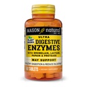 MASON NATURAL Plant baseret Ultra fordøjelsesenzymer med bromelain, lactase, Papain & Protease - understøtter sund fordøjelse & kan reducere bloating, 60 kapsler