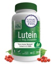 Lutein 20mg med Zeaxanthin 4mg 60 Softgels against 124; All- Trans Marigold Extract in Nature Identical 5: 1 Ratio Stainless 124; Understøtter sundt øje, hud og hjerne 124; Non- GMO Soy & Gluten Free Stainless 124; ved Health Thru Nutrition