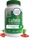 Lutein 20mg med Zeaxanthin 4mg 60 Softgels against 124; All- Trans Marigold Extract in Nature Identical 5: 1 Ratio Stainless 124; Understøtter sundt øje, hud og hjerne 124; Non- GMO Soy & Gluten Free Stainless 124; ved Health Thru Nutrition