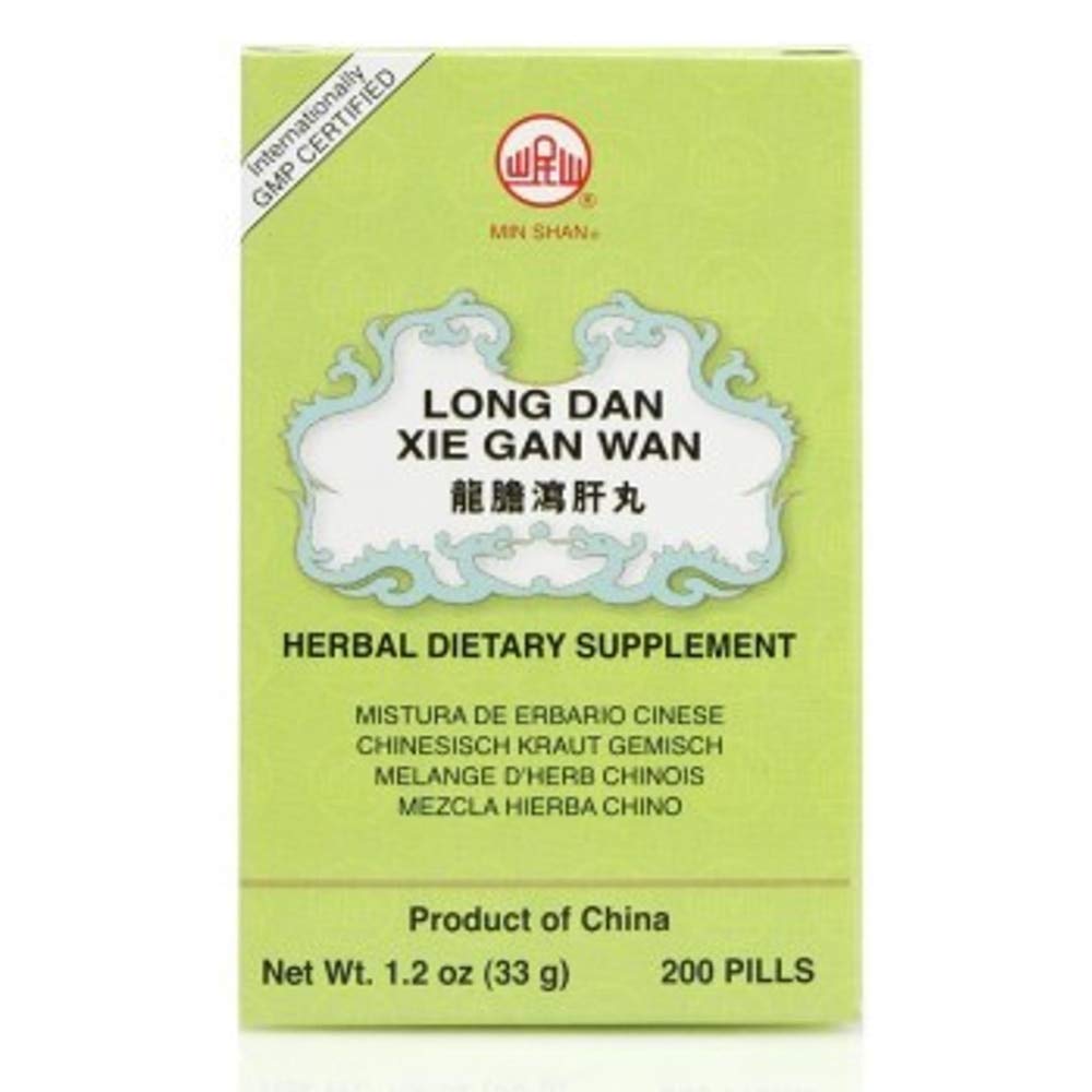 Long Dan Xie Gan Wan, 200ct, a.k.a. Snake & Dragon, Gentiana Liver Teapills