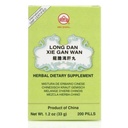 Long Dan Xie Gan Wan, 200ct, a.k.a. Snake & Dragon, Gentiana Liver Teapills