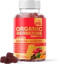 Berberine Supplement Gummies (1200mg) med Ceylon kanel, gurkemeje, Milk Thistle & Artichoke - Sukker fri, Gluten fri, GMP kvalitet
