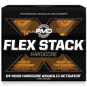 PMD Sports Flex Stack Hardcore 24- timers sund stak for øget muskelmasse, styrke, reducere ømhed, Libido og rolig søvn - Methyl Andro Hardcore 90 kapsler, Z- Test 90 kapsler