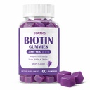 Biotin Gummies for Hair Skin & Nails – High Strength 5000 mcg Biotin with Collagen, Zinc & Vitamin C | Vegan, Sugar-Free, Non-GMO | Supports Healthy Hair Growth | 60 Count