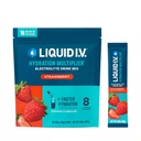 Væske I.V. ® Hydration Multiplier -Electrolyte Powder Drink Mix 124; 12 Pack (192 Servere) (12 Pack (192 Servere), Jordbær)