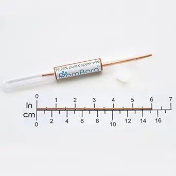Kolloid kobbertråd - par af 10-gage 6 "ledninger til pålidelig kolloid kobber vand produktion