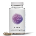 InfiniWell Calm - Mood & Cognitive Support for voksne med L- Theanin, Bacopa monnieri & DHH- B - Understøtter afslapning, Focus & Mental Clarity (30 kapsler)
