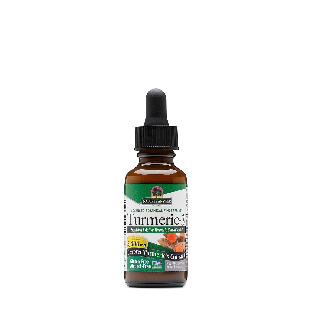 Nature's Answer Turmeric-3 Liquid, 1-Fluid Ounce | Supports Joints